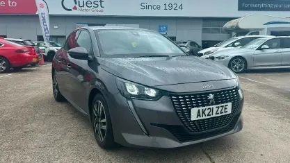 Used Peugeot 208 Allure 102 HP (75 kW) 2021 Grey Hatchback