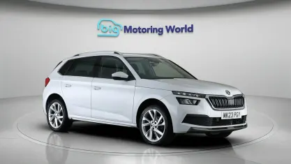 Used Skoda Kamiq SE L Executive 150 HP (110 kW) 2023 White SUV