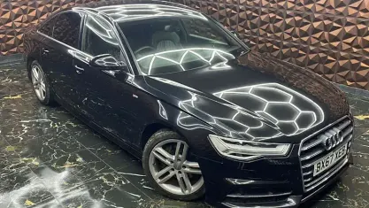 Used Audi A6 S-Line 190 HP (139 kW) 2017 Black Sedan