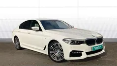 White Used 2017 BMW 520 M Sport Sedan | £16,636 (Fair price)