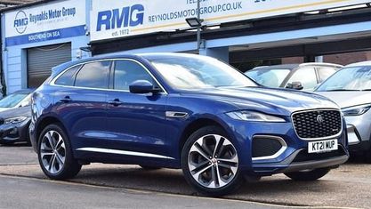 Używany Jaguar F-Pace R-Dynamic 204 KM (150 kW) 2021 Niebieski SUV