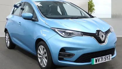 Used Renault Zoe Iconic 80 kW (109 HP) 2021 Blue Hatchback