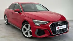 Red Used 2020 Audi A3 S-Line Sedan | £20,899 (Fair price)