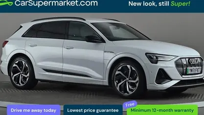 Used Audi e-tron Black Edition 230 kW (313 HP) 2022 White SUV