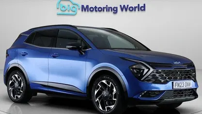 Begagnad Kia Sportage GT-Line 265 HK (194 kW) 2023 Blå SUV