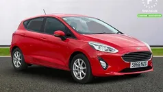Red Used 2019 Ford Fiesta Zetec Hatchback | £10,099 (Fair price)