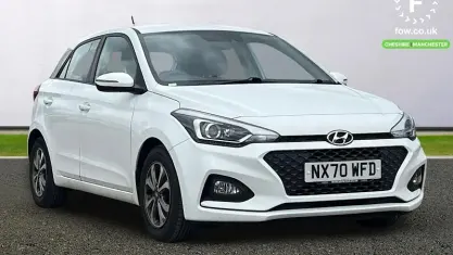 Used Hyundai i20 SE 84 HP (61 kW) 2020 White Hatchback