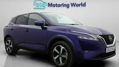 Used Nissan Qashqai N-Connecta 140 HP (102 kW) 2022 Blue SUV