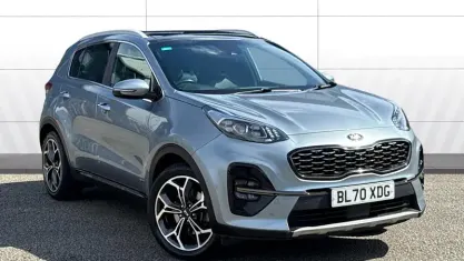 Used Kia Sportage GT-Line S 177 HP (130 kW) 2021 Silver SUV