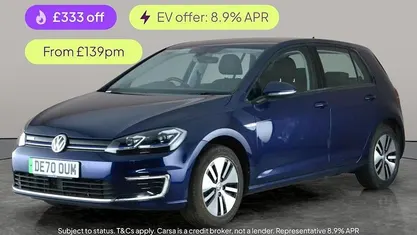 Blue Used 2019 VW e-Golf Hatchback | £9,266 (Fair price)