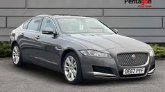Grey Used 2017 Jaguar XF Portfolio Sedan | £9,595 (Fair price)