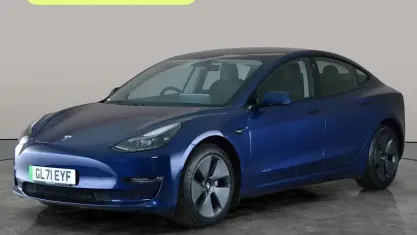 Usado Tesla Model 3 Long Range AWD 366 kW (498 CV) 2022 Azul Berlina