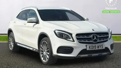 Used Mercedes GLA180 AMG line 122 HP (89 kW) 2019 White SUV