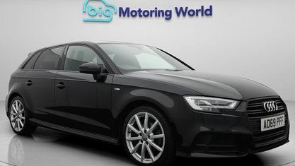 Usado Audi A3 Sportback Black Edition 116 CV (85 kW) 2019 Negro Utilitario