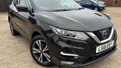 Black Used 2018 Nissan Qashqai N-Connecta SUV | £7,901 (Fair price)
