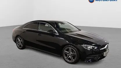 Used Mercedes CLA180 AMG line 136 HP (100 kW) 2022 Black Sedan