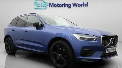 Used Volvo XC60 R-Design 197 HP (144 kW) 2020 Blue SUV