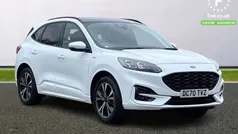 White Used 2021 Ford Kuga ST-Line X SUV | £21,899 (Fair price)