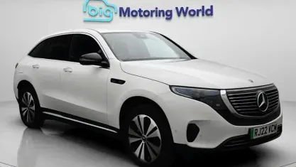 Used Mercedes EQC400 300 kW (408 HP) 2022 White SUV