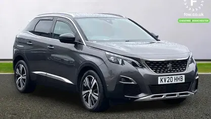 Used Peugeot 3008 GT-line 131 HP (96 kW) 2020 Grey SUV