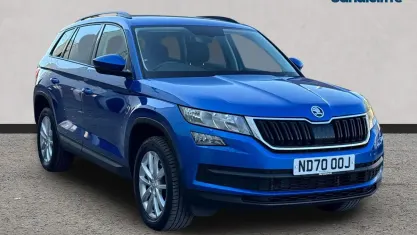 Usado Skoda Kodiaq SE 150 CV (110 kW) 2021 Azul SUV