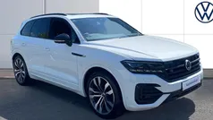 White Used 2022 VW Touareg Black Edition SUV | £45,294 (Fair price)