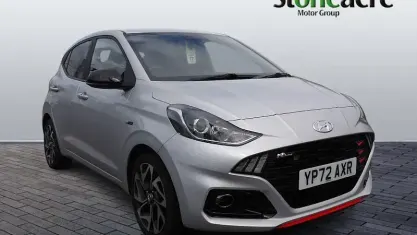 Used Hyundai i10 N Line 101 HP (74 kW) 2023 Silver Hatchback