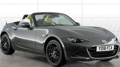 Used Mazda MX5 Inclusive 160 HP (117 kW) 2018 Grey Cabriolet