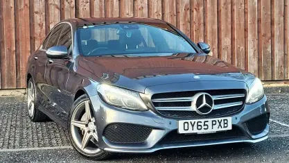 Used Mercedes C220 AMG line 170 HP (125 kW) 2018 Sedan