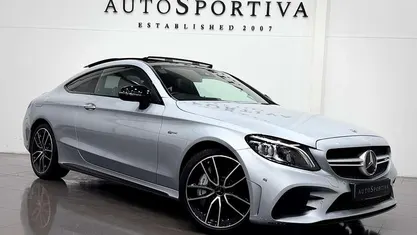 Used Mercedes C43 AMG Premium Plus 390 HP (286 kW) 2022 Silver Coupe