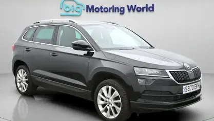 Begagnad Skoda Karoq SE L 150 HK (110 kW) 2021 Svart SUV