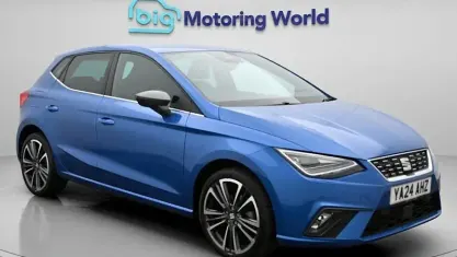 Used Seat Ibiza XCELLENCE Lux 116 HP (85 kW) 2024 Blue Hatchback