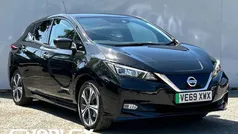 Black Used 2020 Nissan Leaf Tekna Hatchback | £10,951 (Fair price)