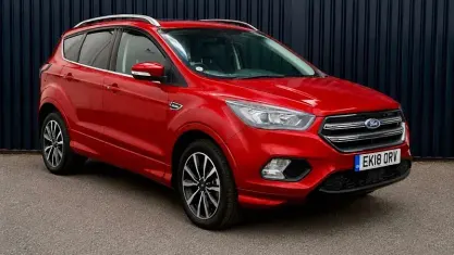 Used Ford Kuga ST-Line 150 HP (110 kW) 2018 Red SUV