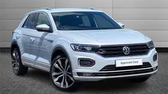White silver Used 2020 VW T-Roc R-line SUV | £18,950 (Good price)