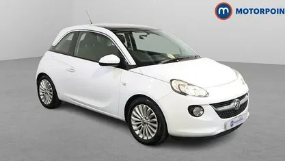 Used Vauxhall Adam Glam 69 HP (50 kW) 2018 White Hatchback