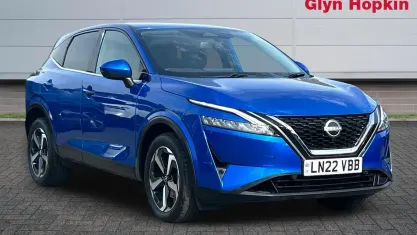 Used Nissan Qashqai N-Connecta 158 HP (116 kW) 2022 Blue SUV