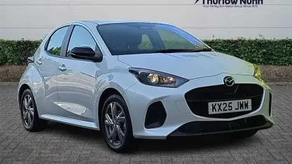 Used Mazda 2 Exclusive-Line 116 HP (85 kW) 2025 White Hatchback
