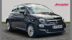 Black Used 2022 Fiat 500 Dolcevita Hatchback | £11,395 (Fair price)