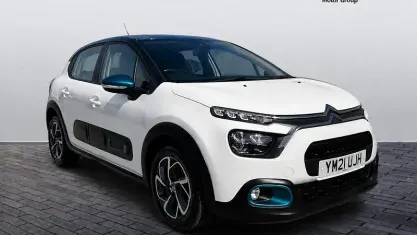 Used Citroën C3 PureTech 83 HP (61 kW) 2021 White Hatchback