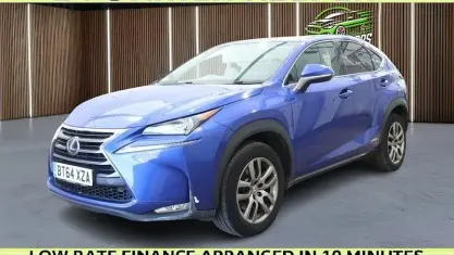 Used Lexus NX300h Luxury Line 197 HP (144 kW) 2015 Blue SUV