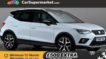 White Used 2019 Seat Arona FR Sport SUV | £11,997 (Fair price)
