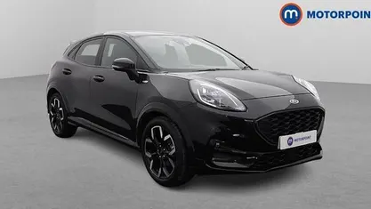 Used Ford Puma ST-Line X 125 HP (91 kW) 2022 Black Hatchback