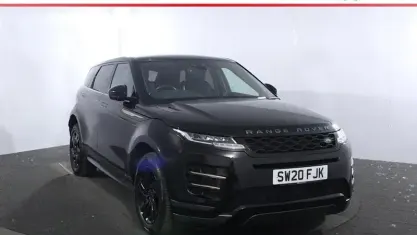 Used Land Rover Range Rover evoque R-Dynamic 182 HP (133 kW) 2020 Black SUV