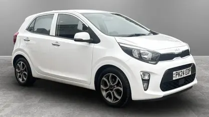 Used Kia Picanto 67 HP (49 kW) 2024 White Hatchback