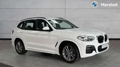 Alpine white Used 2021 BMW X3 M Sport SUV | £26,491 (Super price)