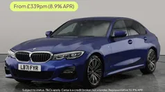 Blue Used 2021 BMW 320 M Sport Sedan | £21,321 (Fair price)