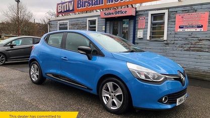 Używany Renault Clio IV Dynamique 90 KM (66 kW) 2014 Niebieski Hatchback