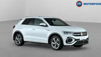 Used VW T-Roc R-line 150 HP (110 kW) 2024 White SUV
