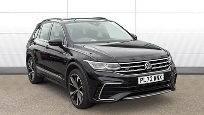 Used VW Tiguan R-line 190 HP (139 kW) 2022 Black SUV
